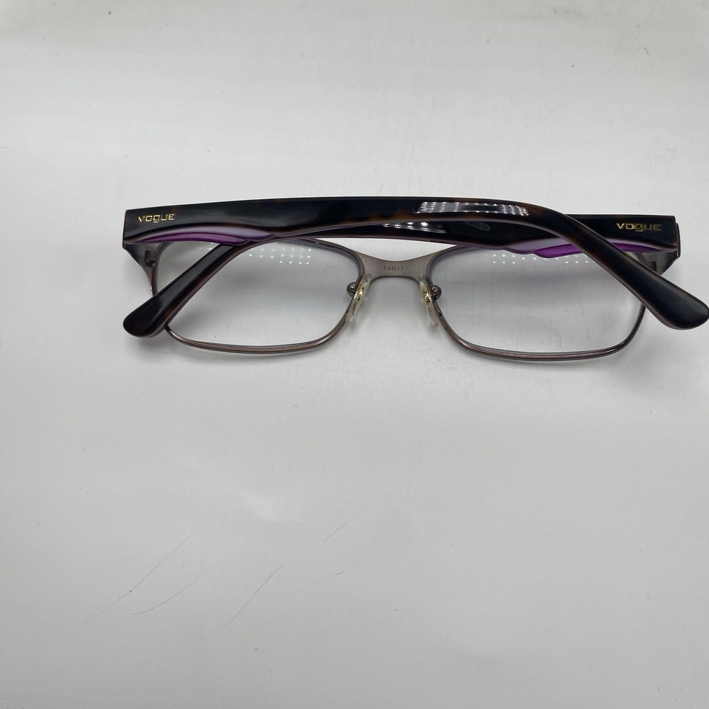 Vogue Eyeglasses FRAMES ONLY VO3918 Cat Eye 52-17-135 Black Purple 246 - Picture 16 of 16